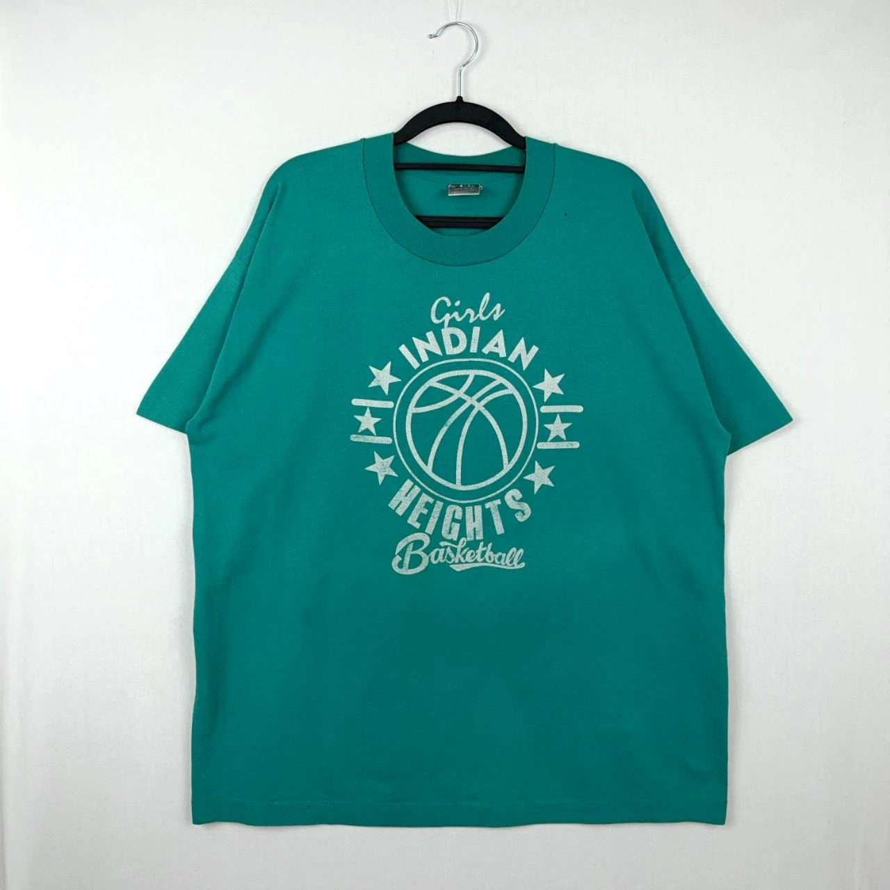 Fruit Of The Loom Girls Indian Heights Basketball T-Shirt Single-Stitch